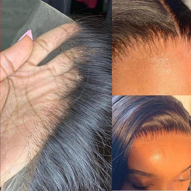 [30" = $114] Straight Human Hair Wigs 13x6 Transparent Lace Front Wigs Brazilian Natural Hair Wig Sale Pre Plucked 13x4 HD Lace Frontal Wig 180%