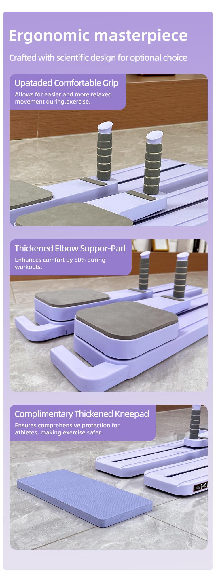 IPO Core Workout Equipment Multifunctional Split Abdominal Board for Pilates Arm Strength Training Home Exercise Tummy & Bicep Trainer Push Up Stand festival gift