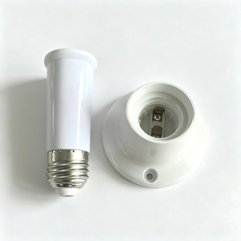 E27 Socket Ceiling Fan Light 2 in 1 Silent LED Fan with Remote Control, E27 Screw in Ceiling Fan in Light Socket, 3 Color and 3-Speeds Adjustable, Easy Install for Home (4-Heads)