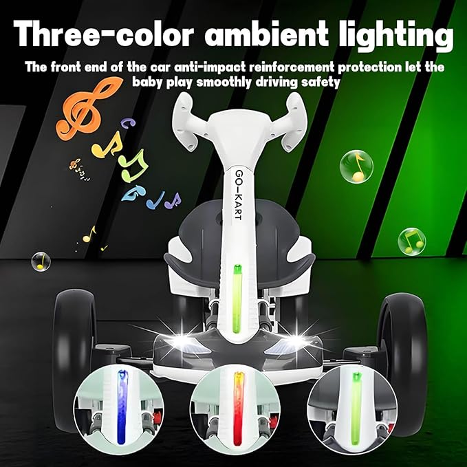 Foldable Kart with Remote Control Lightweight Durable for Outdoor Use Easy Install Perfect