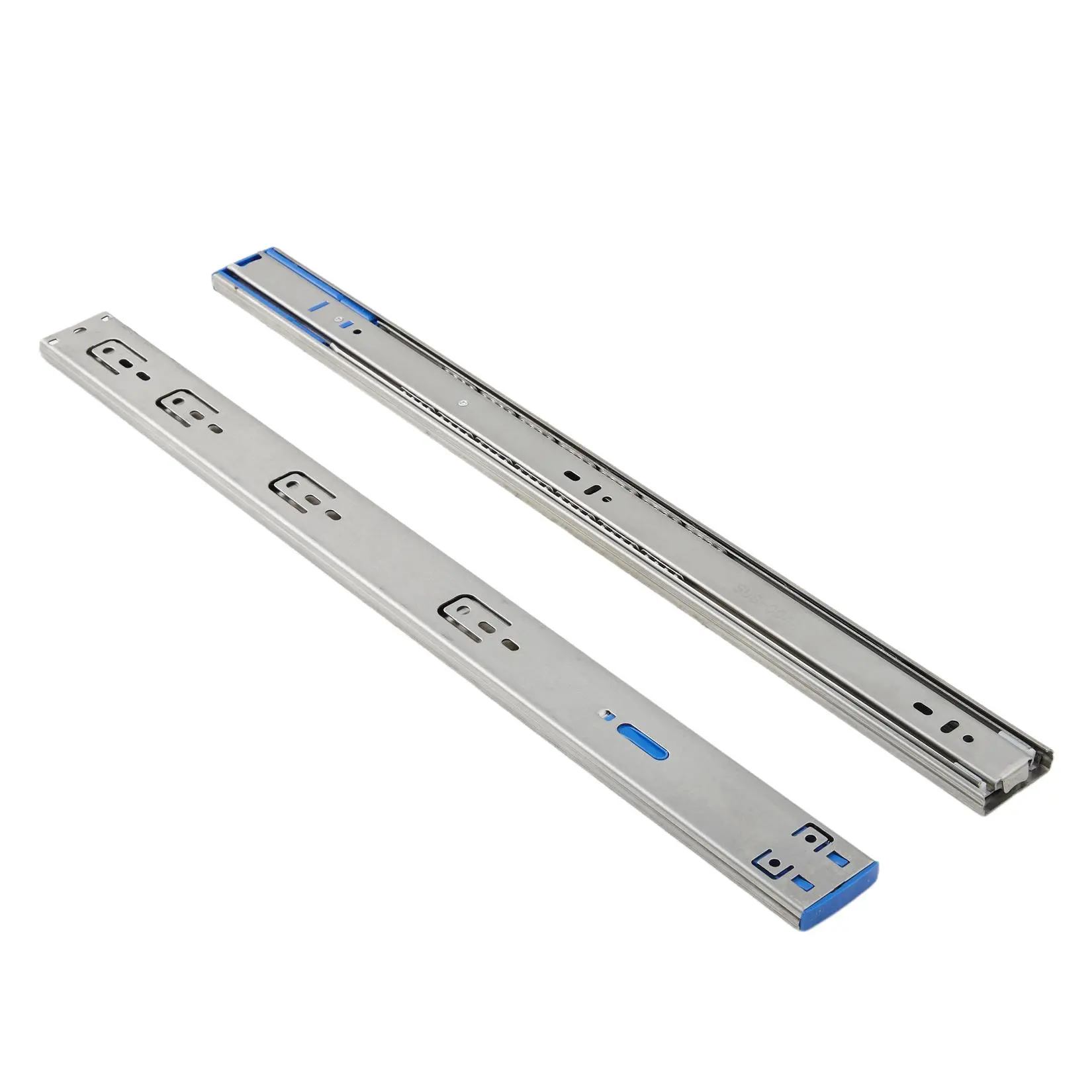 20Pcs 22 Inch Soft Close Drawer Slides,Stainless Steel Cabinet Drawer Runners,Silent Ball Bearing Drawer Slides