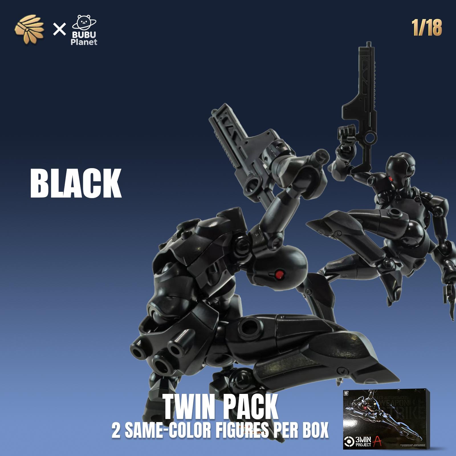 High-End 1/18 Scale Mecha Super Flexible Model Kit, 9.6cm Pocket Robot Assembly, High Precision DIY Mecha, Includes Metal Transparent