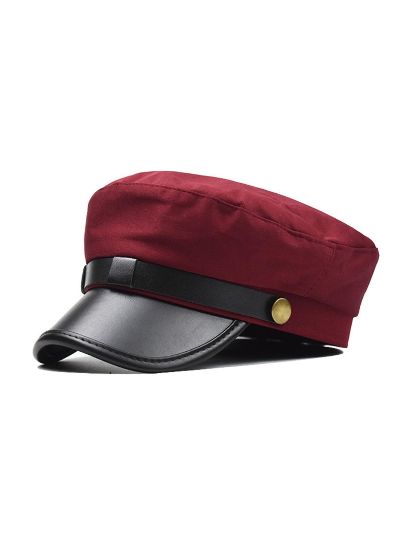 Women's Solid Color Beret Hat, Fashion Painter Cap & Newsboy Design, Perfect for Daily Wear, Urban Style, Multifunctional Women's Accessory