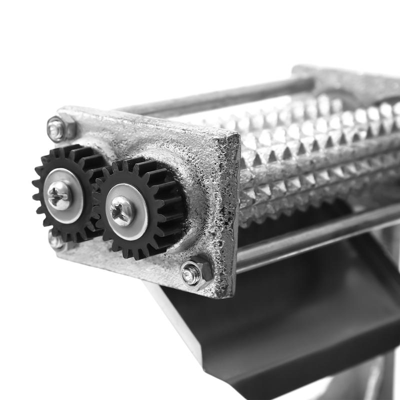 Commercial Manual Meat Tenderizer Machine, Meat Tenderizer Tool, Quick and Easy Pork Beef Chicken Steak Flatten Tool, Stainless Steel Construction Clamp-on Rolling Meat Tenderizer Kitchen Tool Kitchenware Utensils