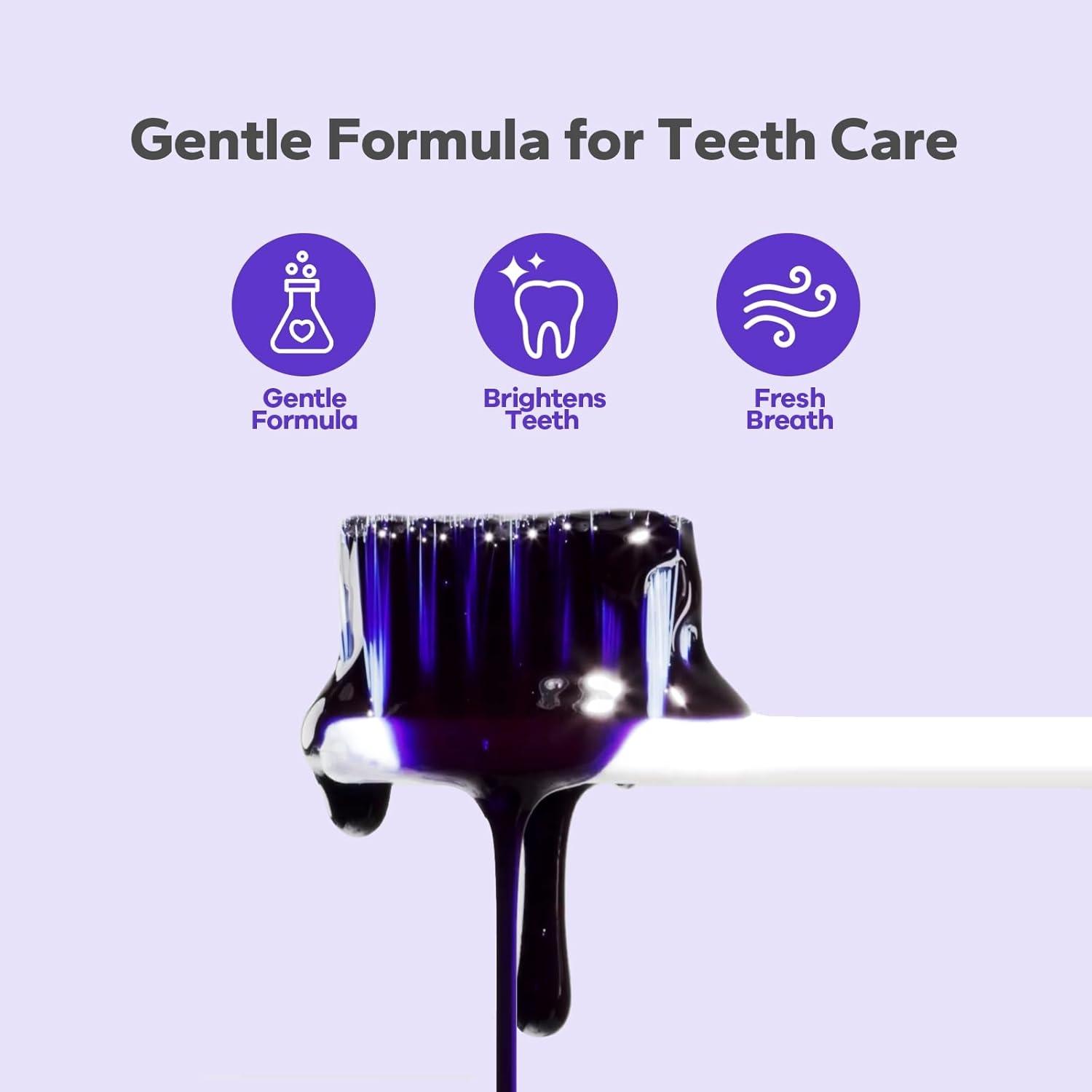 V34 Whitening Toothpaste, Effective Teeth Cleaning & Brightening Formula, Gentle Oral Care for Sensitive Gums, Daily Use Dental Hygiene, Teeth Stain Cleaner