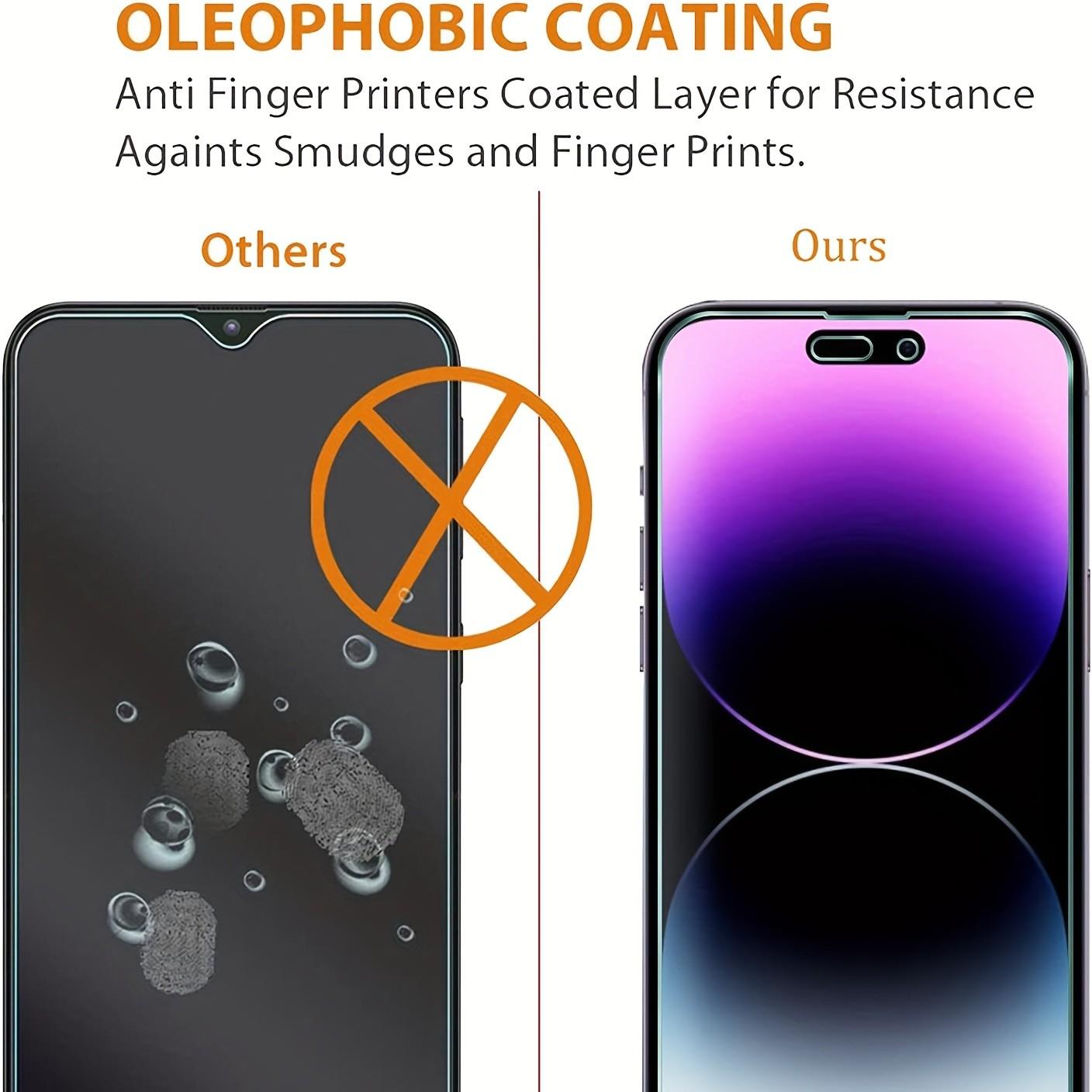 3-Pcs HD Tempered Glass Phone Screen Protector Kit, Anti-Scratch Explosion-Proof Screen Protective Film, Phone Accessories for iPhone 17 Pro Max/16/11/12/13/14/15, 14/15 Plus & mini Xs Max, Protection, Smartphone