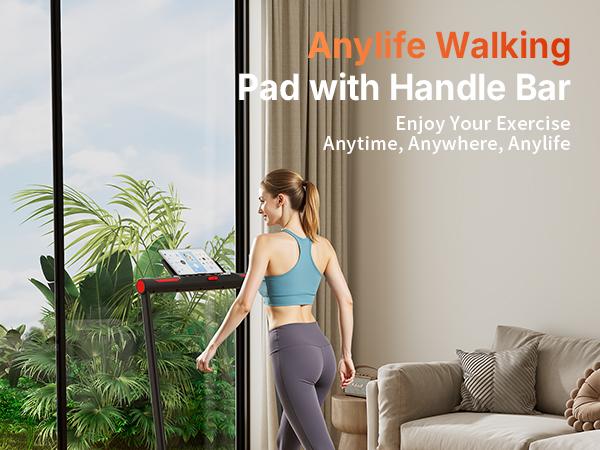 【StepIntoSpring】Treadmill with Handrails, Incline Walking Pad, Treadmills Home, 330 lbs Capacity, Under Desk, Indoor Mini Exercise Equipment with Remote Control, Portable, Compact, Collapsible, Quiet, Treadmill with LED Display , Office Use, Pro mix 【StepIntoSpring】Treadmill with Handrails, Incline Walking Pad, Treadmills Home, 330 lbs Capacity, Under Desk, Indoor Mini Exercise Equipment with Remote Control, Portable, Compact, Collapsible, Quiet, Treadmill with LED Display , Office Use, Pro mix