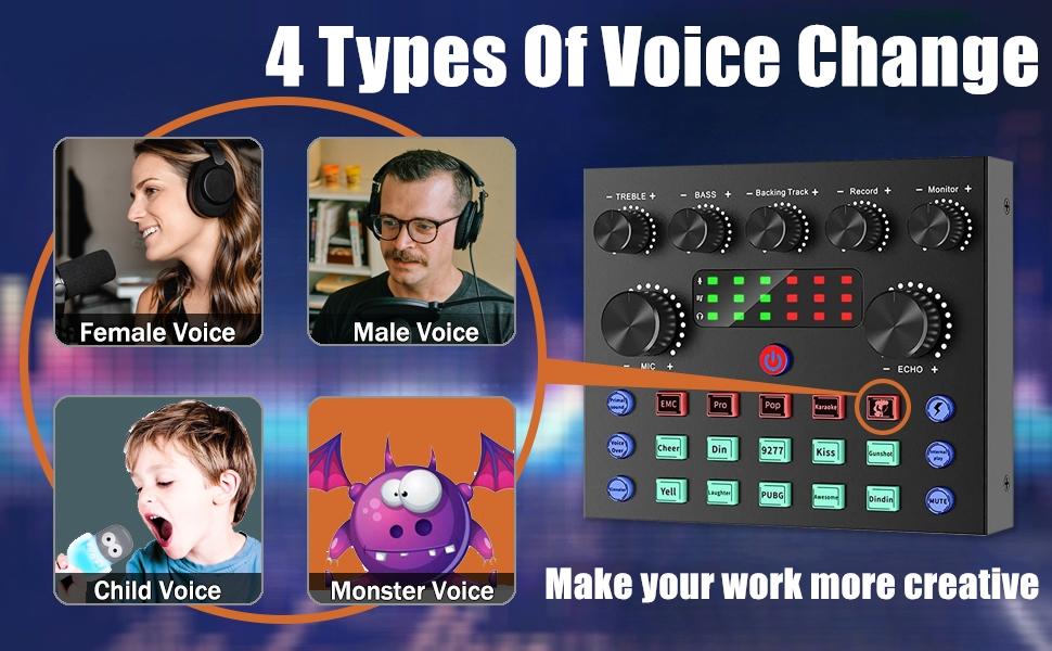 ZealSound Podcast Equipment Bundle, BM800 Podcast Microphone Bundle with V8s Voice Changer, Condenser Microphone Recording Studio Package for Podcasting Live Streaming Singing PC Mobile TikTok YouTube