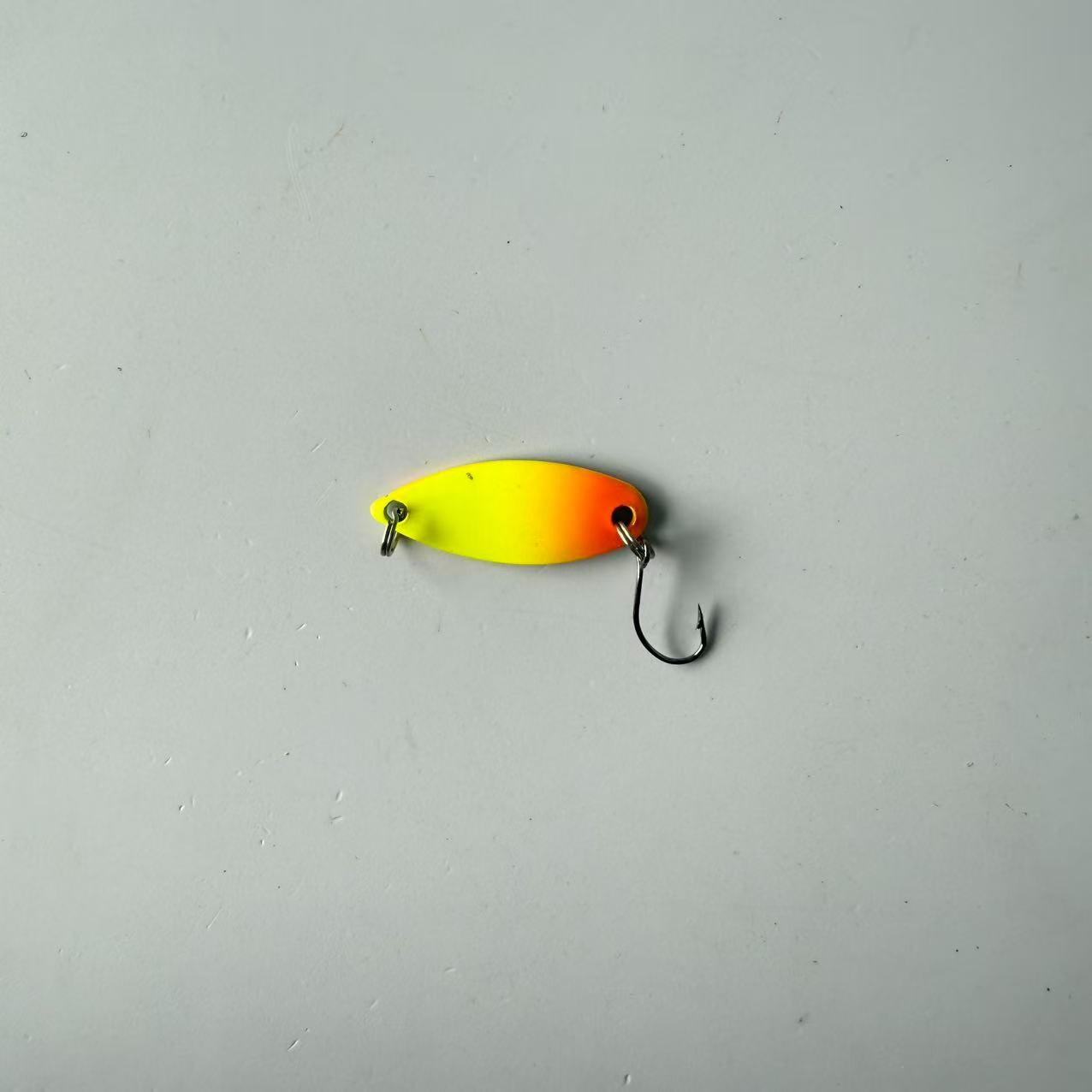 Replica of a Famous Brand, Bestseller, 1 Piece, Micro-Object Mouth Copper Colored Metal UV Glow Focusing on Walleye Bait, Suitable for Freshwater and Saltwater Fishing Accessories, Fishing Gear, and Supplies