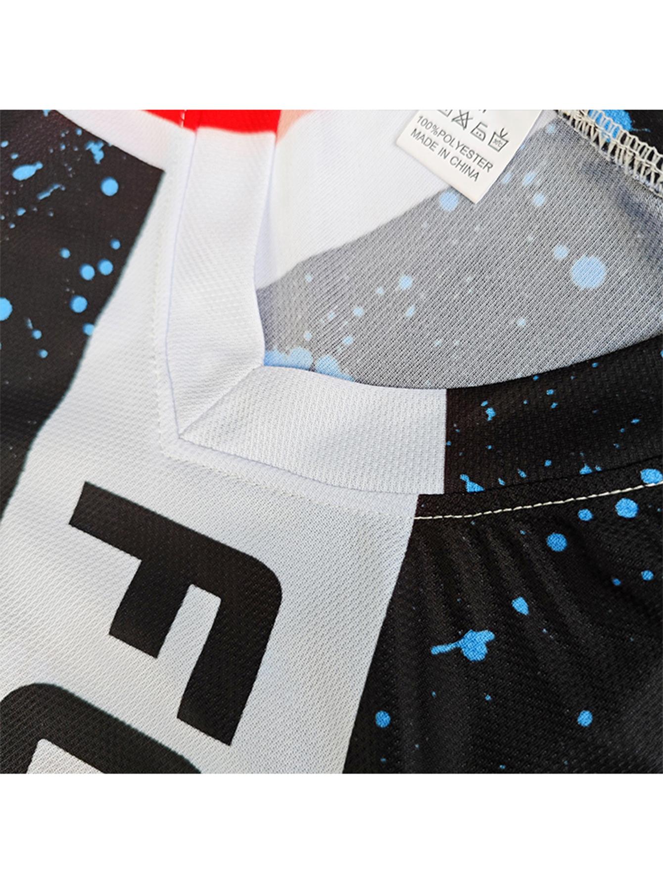 2026 men's mountain bike racing long sleeved shirt, DH motorcycle off-road T-shirt, MTB cycling jersey, off-road cycling clothing, breathable and quick drying design, suitable for cycling exploration