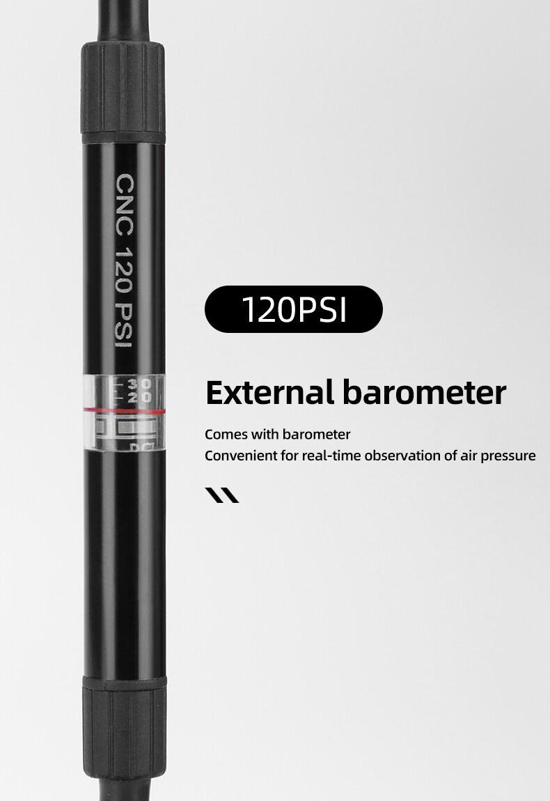 ROCKBROS Inflator High Pressure Foot Pump MTB Road Bike Electric Bicycle Motorcycle Car Hand Tire Pump AV/FV Portable Air Pump