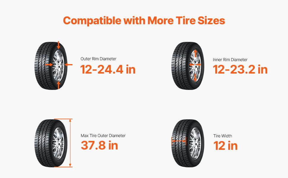 VEVOR Electric Tire Changer, 18 Spindle, Durable Tire Changer Tire Balancer with 1.5 HP Motor, Accurate Tire Changer Tire Balancer with Auto Calibration Mode, FIt for Sedans/SUVs/Pickup Trucks VEVOR Electric Tire Changer, 18 Spindle, Durable Tire Changer Tire Balancer with 1.5 HP Motor, Accurate Tire Changer Tire Balancer with Auto Calibration Mode, FIt for Sedans/SUVs/Pickup Trucks