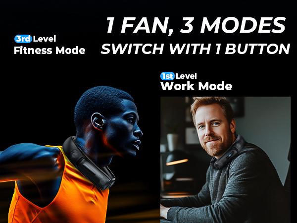 FrSara Neck Fan, 4 Turbo Bladeless Neck Fan, 4000 mAh Battery, USB Rechargeable Personal Fan, 360° Cooling Hands Free Fan, 3 Speeds, LED Display, Wearable Fan for Office Travel Gifts FrSara Neck Fan, 4 Turbo Bladeless Neck Fan, 4000 mAh Battery, USB Rechargeable Personal Fan, 360° Cooling Hands Free Fan, 3 Speeds, LED Display, Wearable Fan for Office Travel Gifts