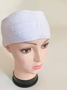 Velcro Headband for Women, Sweat-Absorbing and Breathable Sports Headscarf, Maternity Headband, Knitted Hair Accessory, European and American Style