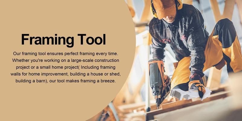 AltitudeCraft Precision Framing 16" Stud Spacer – Professional-Grade Aluminum Jig for Accuracy, Efficiency, and Precision in Carpentry & Construction Projects