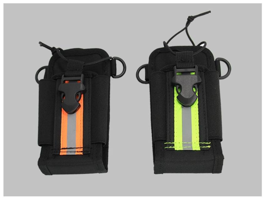 Firefighting Tactical Shoulder Strap Harness, Rescue Team Walkie Talkie Backpack, Universal Adjustable Shoulder Strap Radio Pouch, Walkie Talkie Holster For Portable Radio Holder protect Case