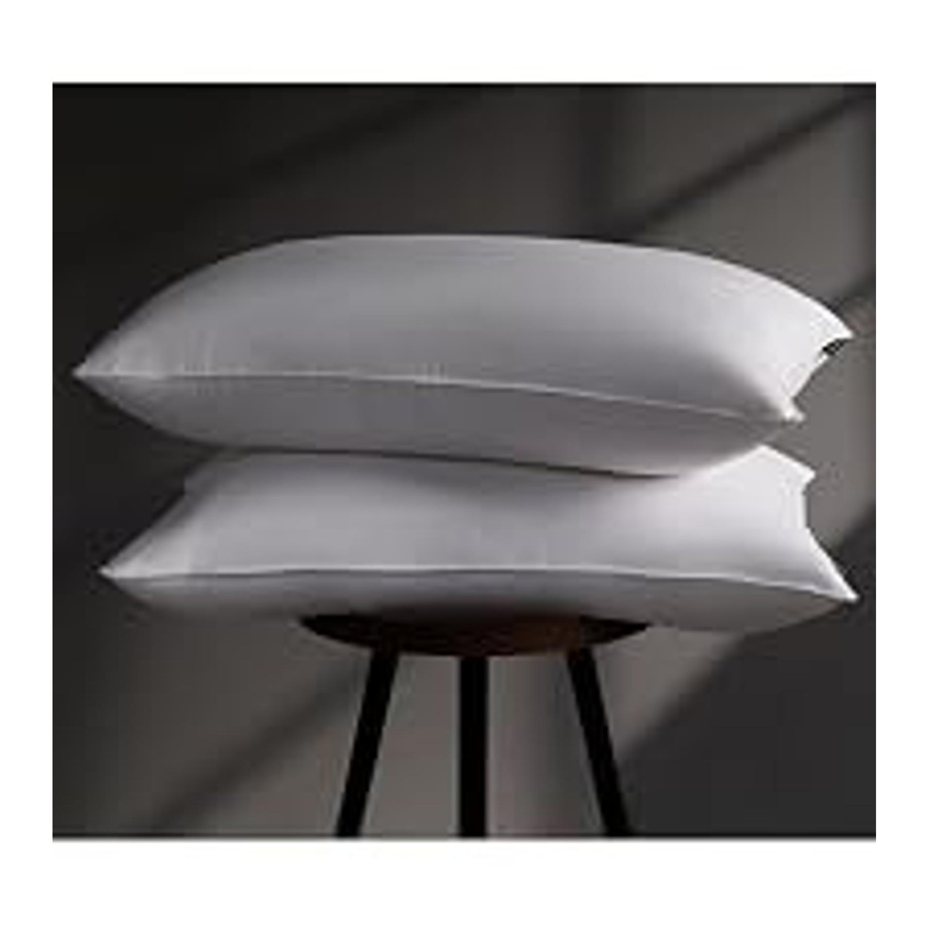 Feather Down Comforter Queen Size Duvet Insert, Light Weight True Baffle-Box Noiseless Bedding Comforters, Soft Hotel Collection Bed Comforter, Medium Warmth - White, 90 X 90 in.