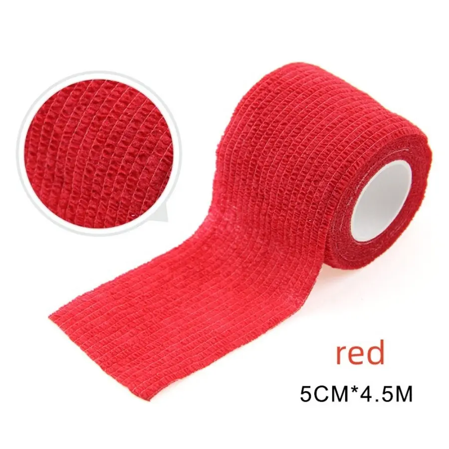 1pcs 5cm Wide 4.5m Long Finger Bandage, Self-Adhesive Elastic Breathable Sports Wrap, Athletic Support Tape for Active Use