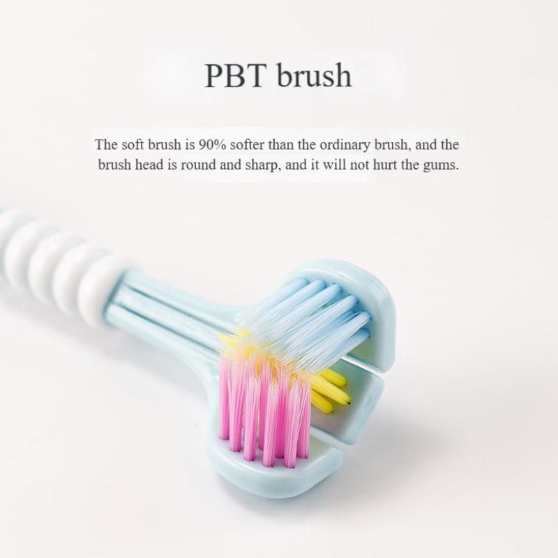 Couple's 3D Multi-Angle Toothbrush Set, Romantic Design, Deep Plaque Clean, Teeth Plaque Remover, Fresh Breath, Tongue Scraper, Gentle Bristles, Soft Toothbrush, Multiple Colors