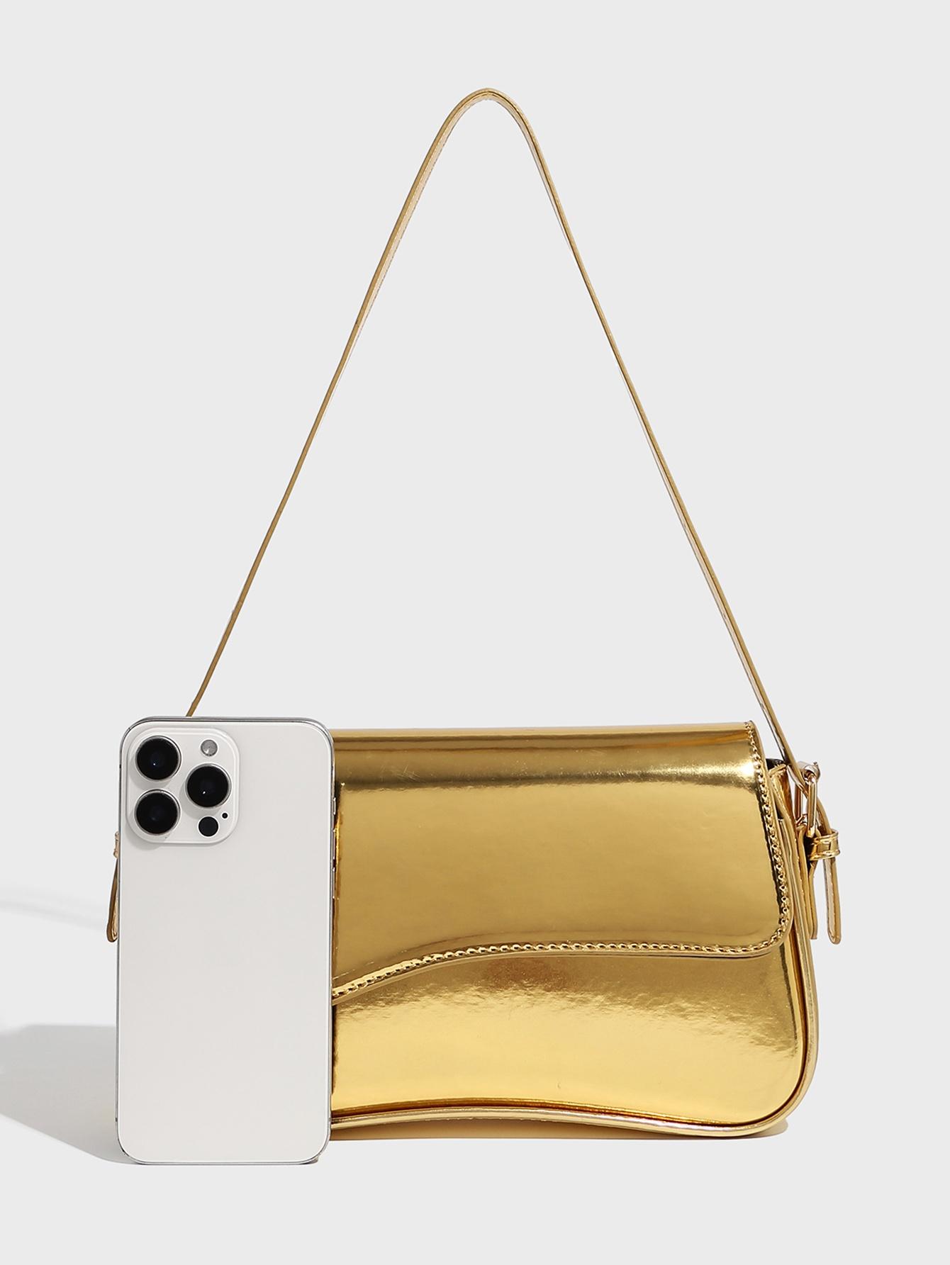 Women's Vintage Minimalist Wine Red Square Bag, Classic Crocodile-Pattern PU Leather Flap Shoulder Bag, Versatile for Commuting and Parties