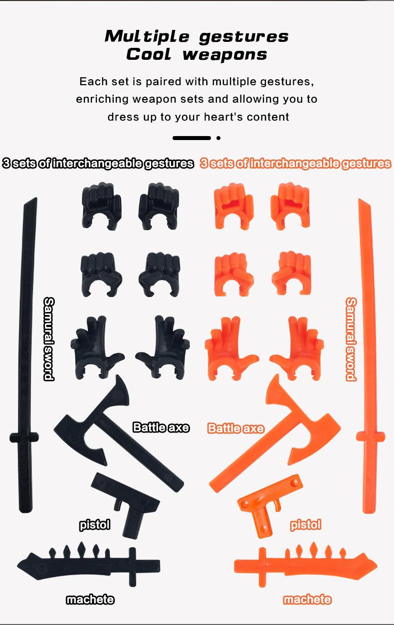 Interactive Multi-Joint Action Doll Toy, 13 Movable Joints Robot Mannequin Set, Creative Birthday Gift for Fun Play