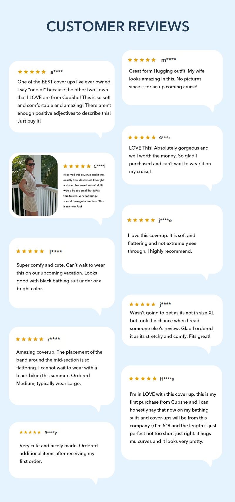 CUPSHE Boho V-Neck Crochet Beach Cover Up - Cinched Waist Slim Fit Mini Dress | 2026 Beach to Street Summer Vacation Essentials for Women