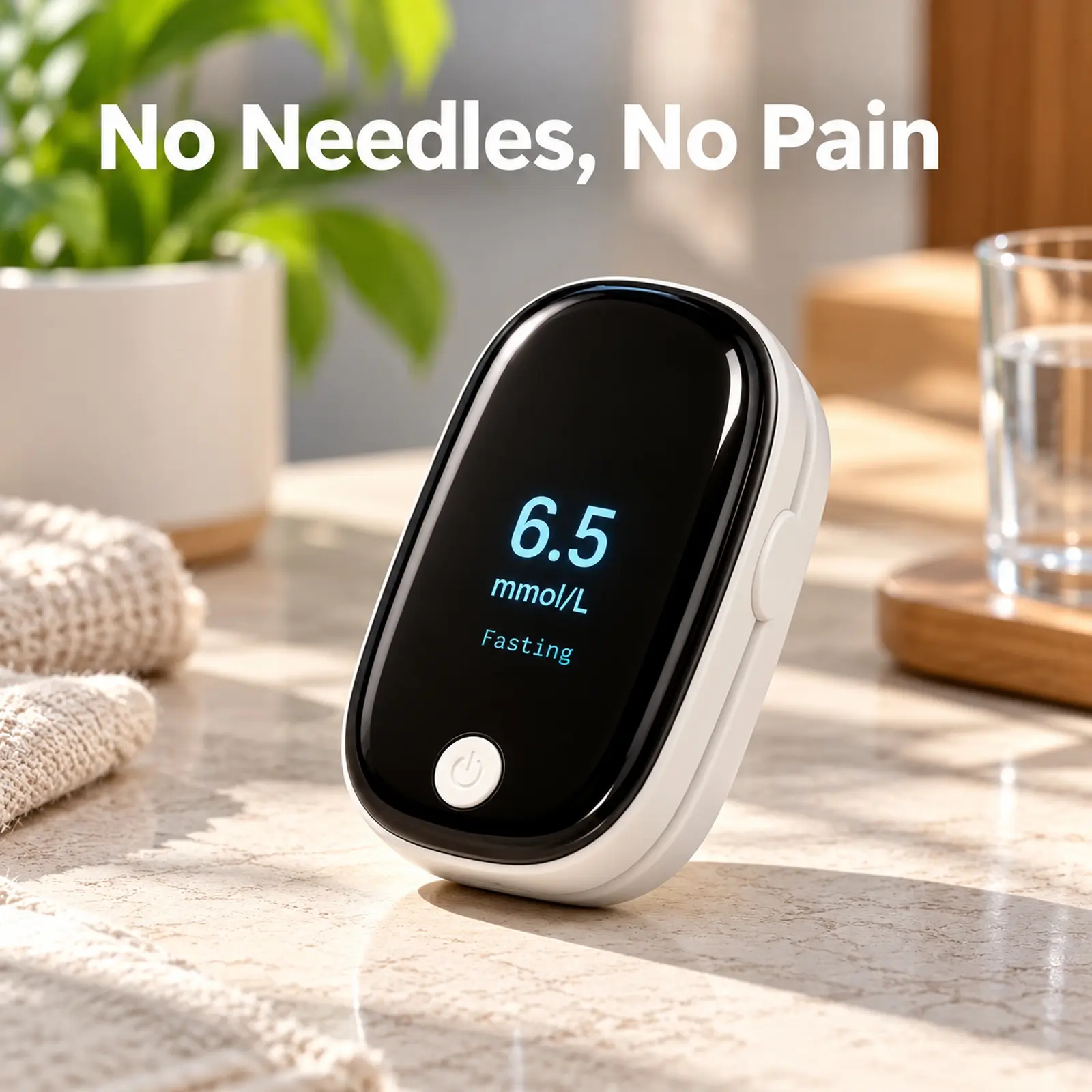 Finger Clip Wellness Reader, Digital Screen Daily Health Check Device