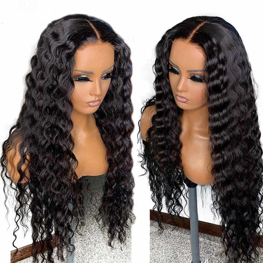 Glueless Wig Human Hair Deep Wave 6x4 5x5 9x6 Pre Cut Lace Wig Human Hair Ready To Wear Lace Closure Wigs for Women Transparent Lace Front Wig #TikTokShopFallDealsForYou #TikTokShopHolidayHaul