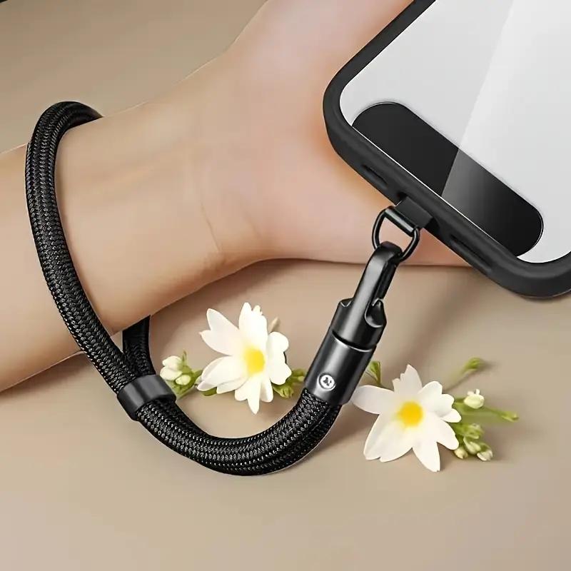 360° Rotatable Phone Lanyard, Adjustable Non-winding Mobile Phone Strap, Anti-fall Safety Wristband, Phone Accessories for Outdoor Activities