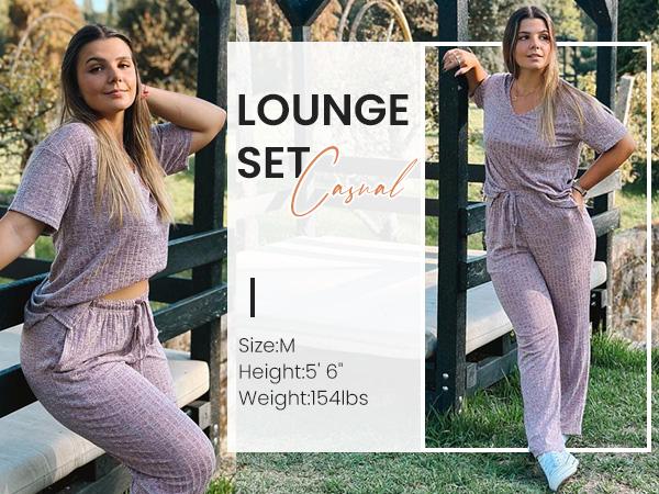Ekouaer Women's Pajamas Set: Short Sleeve Top & Capri Pants. Soft, Breathable Pjs for Lounge & Sleep. S-XXL Sizes. Basic Collar, Comfortable Loungewear. Spring Essentials for Women. Ekouaer Women's Pajamas Set: Short Sleeve Top & Capri Pants. Soft, Breathable Pjs for Lounge & Sleep. S-XXL Sizes. Basic Collar, Comfortable Loungewear. Spring Essentials for Women.