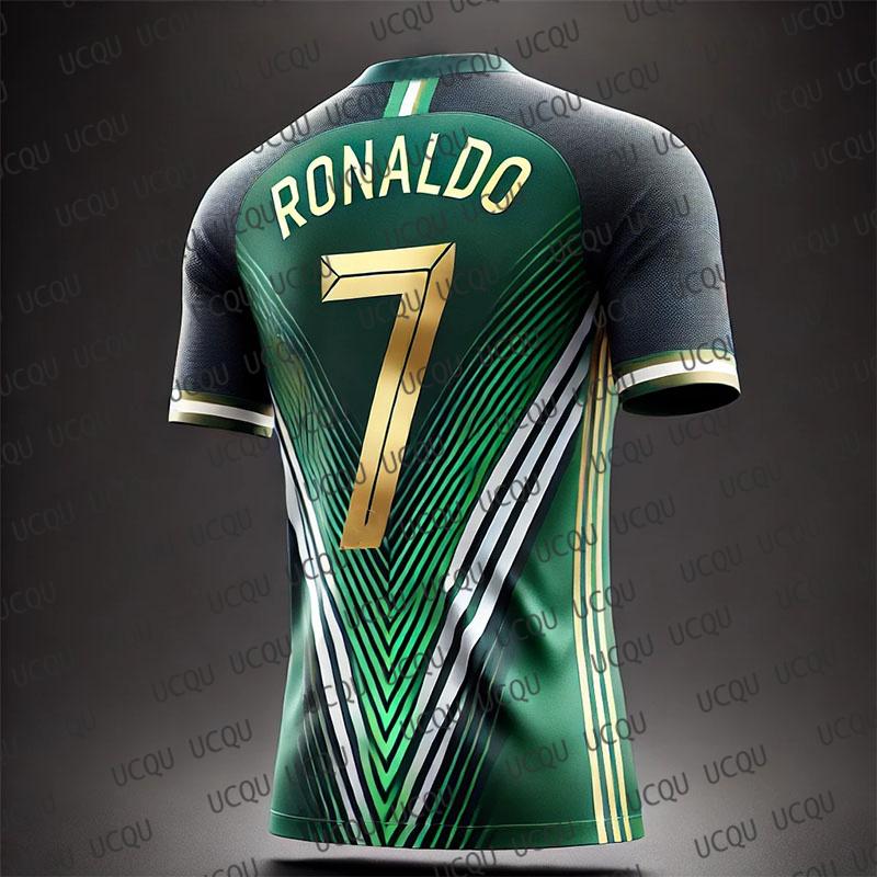Chatgpt Special Edition Ronaldo No7 Football Jersey Breathable Quick Drying Sweat Wicking Sport Training Jersey For Adult/Kid