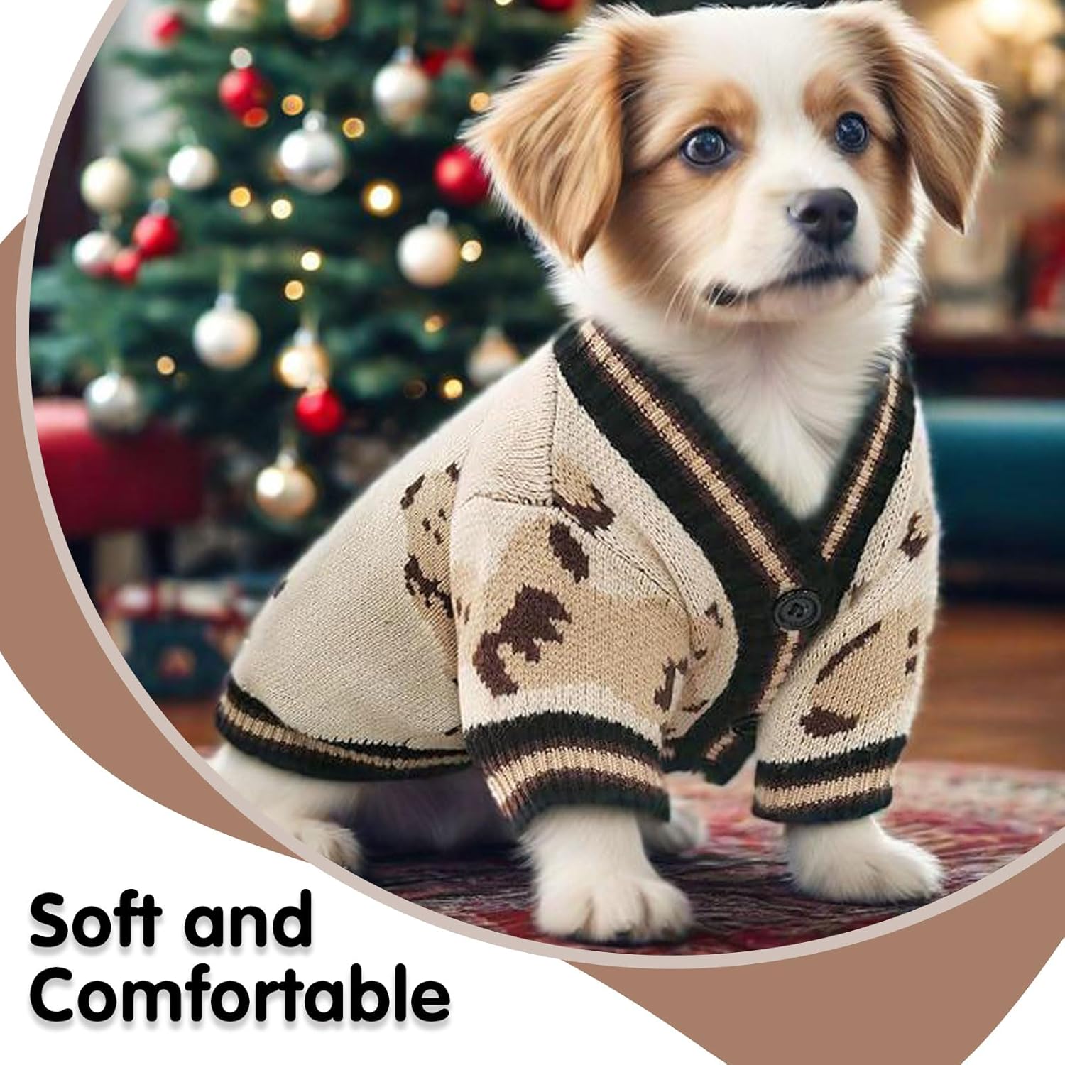 Sweater Cute Clothes for Small Dogs Bear Dogs Cardigan Sweater Soft Puppy Sweaters Sweaters Ropa para Perros Boy Puppy Clothes Doggy Outfit Apparel Coat (Beige,XS) Sweater Cute Clothes for Small Dogs Bear Dogs Cardigan Sweater Soft Puppy Sweaters Sweaters Ropa para Perros Boy Puppy Clothes Doggy Outfit Apparel Coat (Beige,XS)