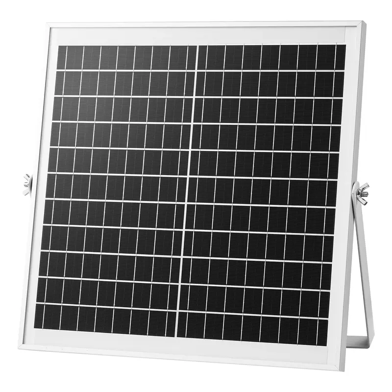 VEVOR Solar Powered Fan with 15W Output Solar Panel, 2 Fans, Adjustable Angle, 2668 RPM High-Speed, Brackets Screws for Roof-Wall-Ground Installation, Metal Guard, 3.86 lbs, 11.81x6.30x1.50 in (300x160x38 mm), Fast Air Exchange for Greenhouses