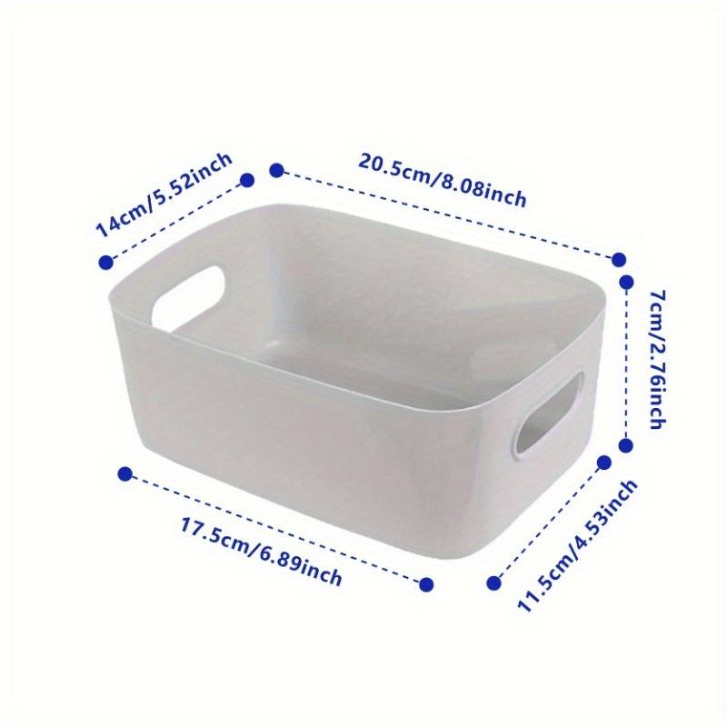 Wide Stackable Storage Box Universal Storage Basket for Wardrobe, Kitchen, and Desktop