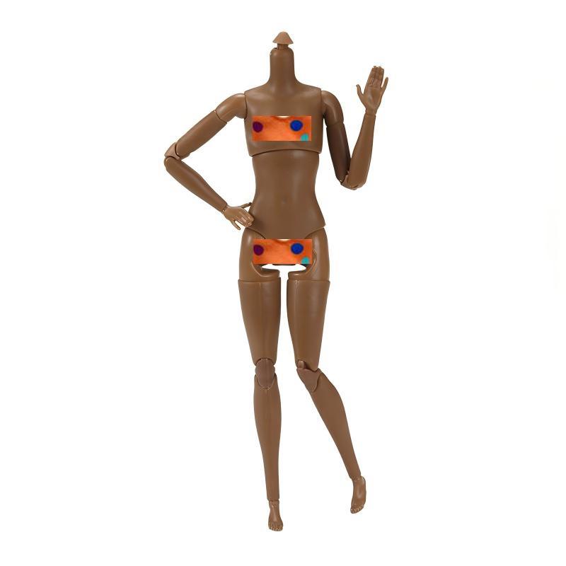 New 22-Joint Articulated Doll Body 11.5 Inches, DIY Toy Accessories, Unisex Puppet Parts, Creative Playset Component