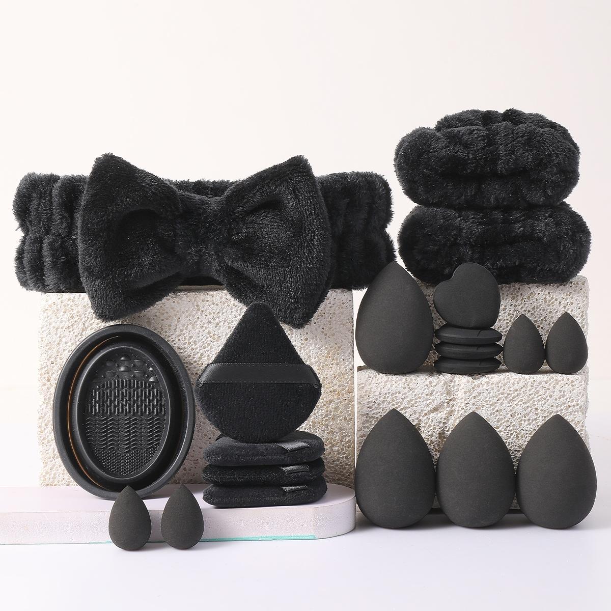 Makeup Tool Set, 41pcs/set Makeup Tools & Face Cleansing Tools & Waterproof Storage Bag, Professional Makeup Tool Set for Beginners, Makeup Brush Kit