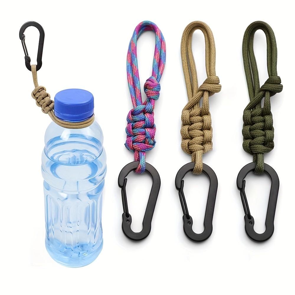 Handmade Adjustable Multi-Function Water Bottle Hat Hook Clip, Keychain for Outdoor, Gym, Travel, Strong Load Capacity, Fits Hats, Caps, Bottles