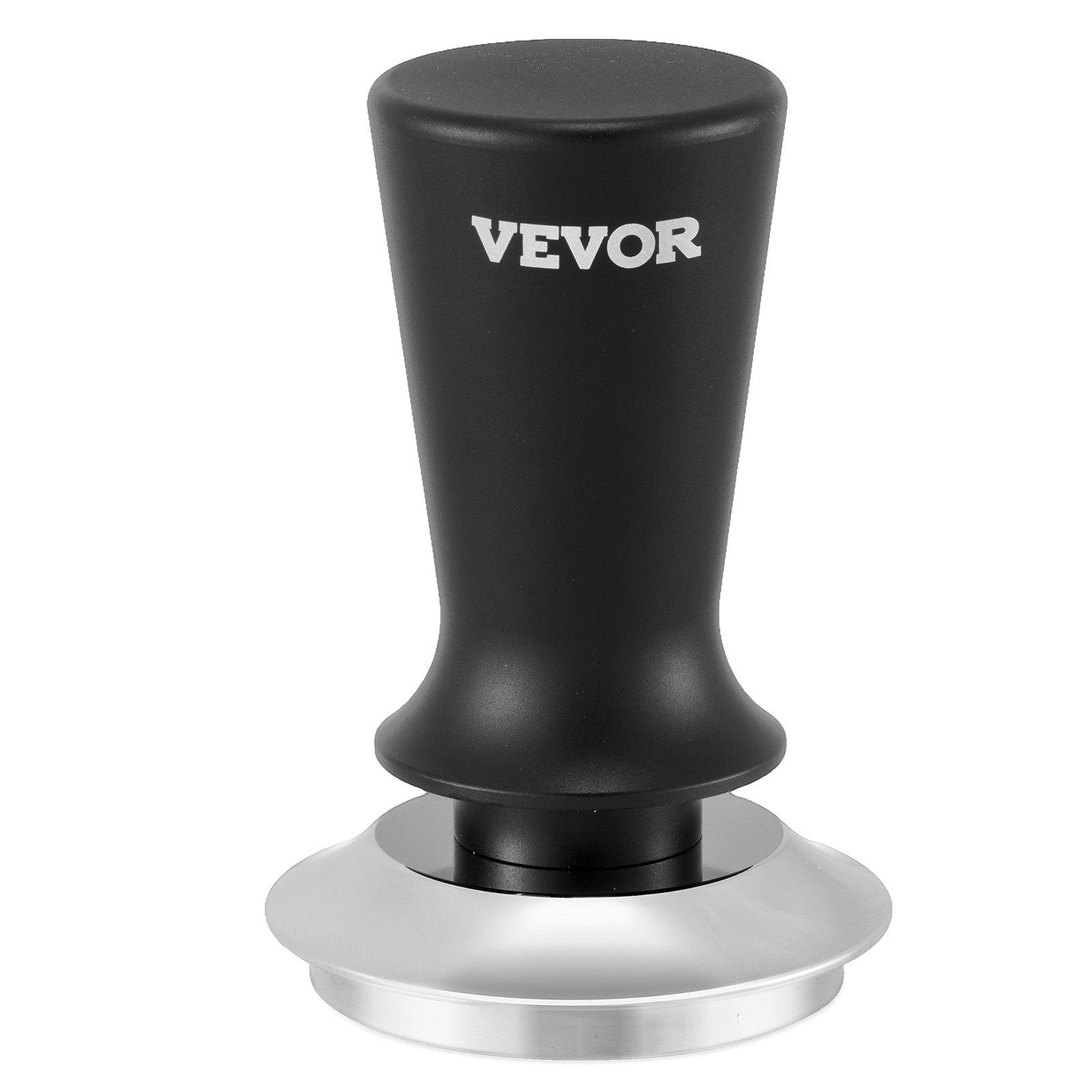 VEVOR Espresso Tamper 51mm, Spring Loaded Coffee Tamper, 30 lbs Tamper Tool Espresso, Stainless Tamper with Non-Slip Grip