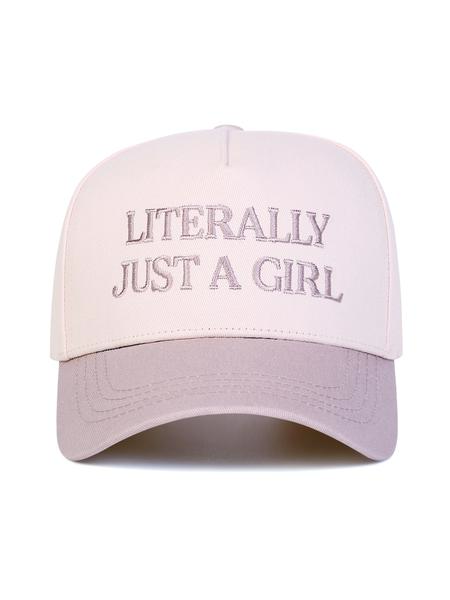 Women's Casual Letter Embroidered Adjustable Trucker Hat, Street Style Baseball Cap, Perfect for Spring & Fall Outdoor Travel Beach Vacation