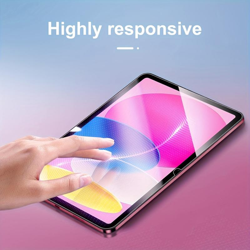 3-Pack Tempered Glass Screen Protector - Compatible with iPad 11th Generation A16, iPad 2022 10th Generation, 10.9inch - iPad Screen Protector, Suitable for iPad 7/8/9 Generation 10.2 / iPad Air 11 M3/M2 / iPad Pro 11 2018/2020/2021/2022