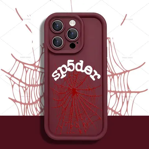Spiderweb Hip Hop Graffiti TPU Soft Phone Case - Multi-Model for iPhone 17 AIR,17 PRO,16 PRO,15 PRO MAX,14 PLUS,13 PRO,12,11 PRO,XS MAX,X,XR, Anti-Fall Shockproof Full Protection Cover, Digital Accessories