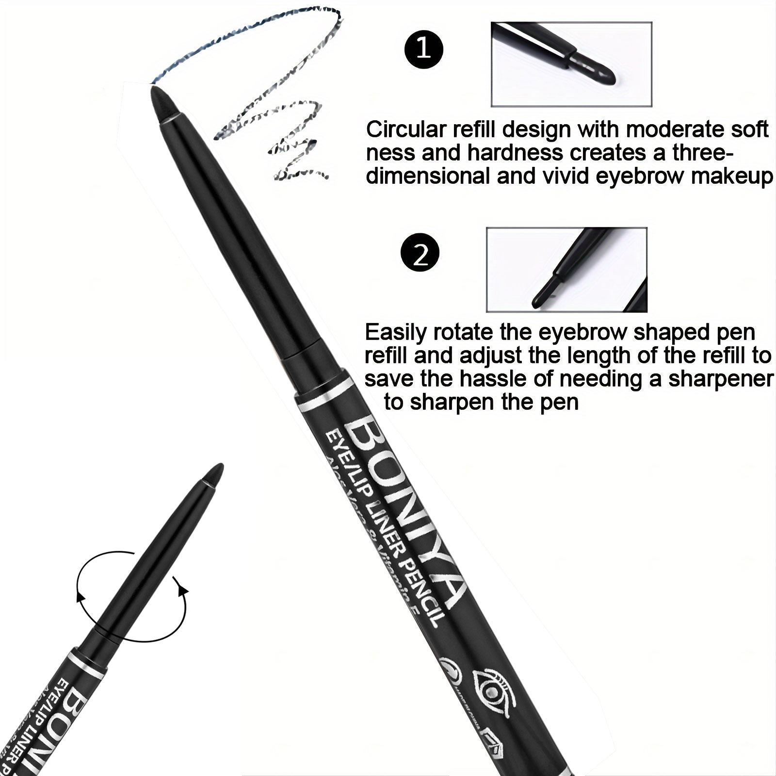 5-Piece Eyeliner Set, Eyeliner Pencil, Long-Lasting Formula, Perfect Winged Look, Smooth Easy Glide Application