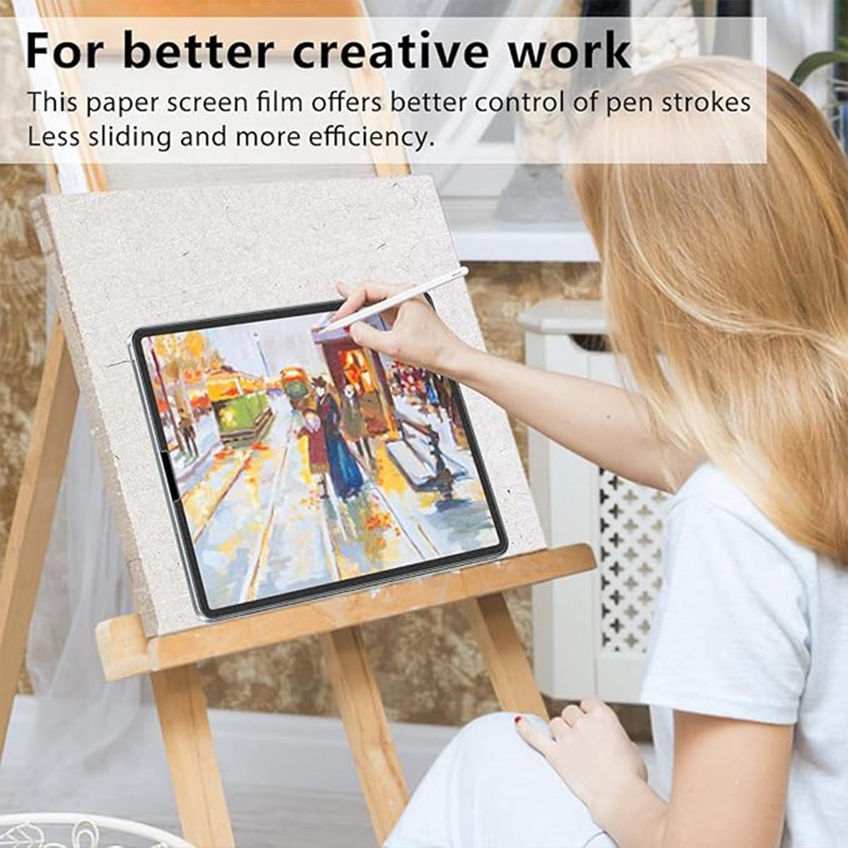 High-Quality Pet Screen Protector Film, Compatible with iPad (air4/5/6/7), Anti-Fingerprint & Scratch Resistant, Full Coverage Display Guard