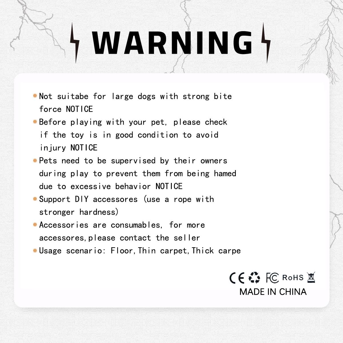 Smart Dog Toy, Interactive Chew, 1 Box USB Rechargeable Bite Resistant Dog Toy, Self Entertaining Toy for Dogs to Relieve Boredom, Dog Walking Toy