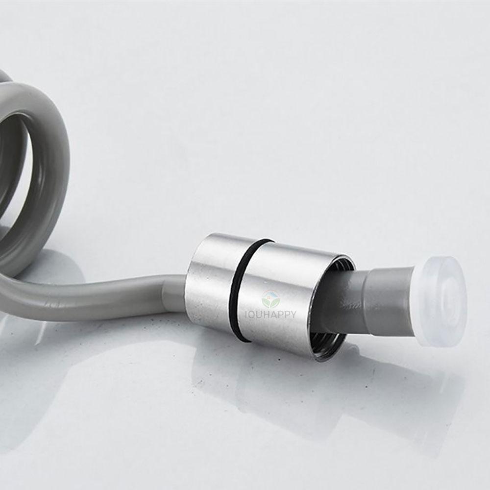304 Stainless Steel Flexible Spring Hose, Extendable Shower Connector, Bathroom Faucet & Toilet Accessory, 2/3/5m Length Options