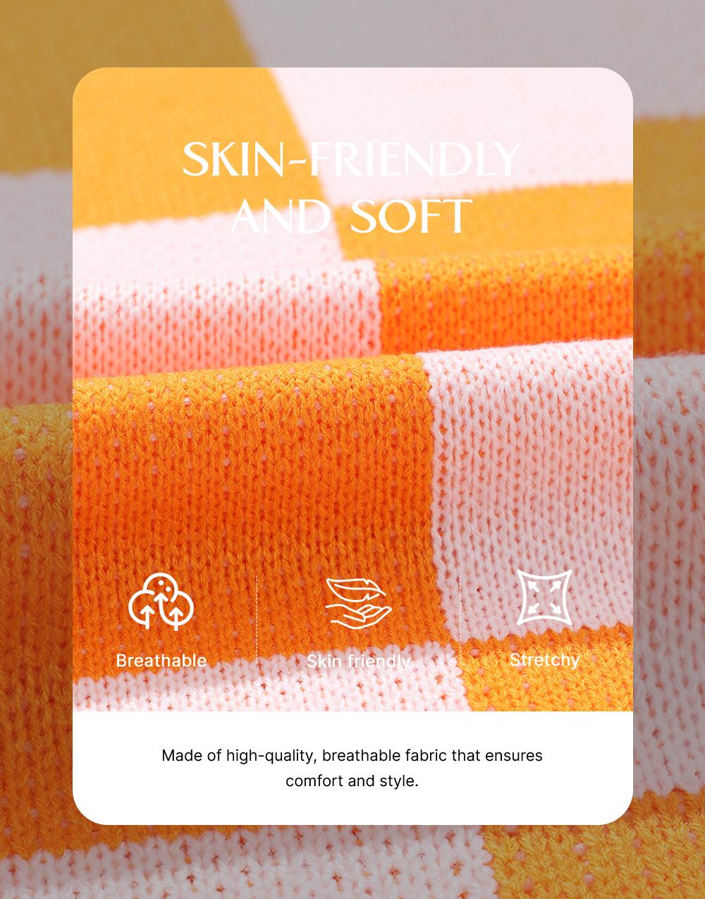 Asvivid Fall Clothes For Women Plaid Checkered Print Sweaters Drop Shoulder Bishop Long Sleeve Sweater Pullover Tops Fashion Winter Outfits Asvivid Fall Clothes For Women Plaid Checkered Print Sweaters Drop Shoulder Bishop Long Sleeve Sweater Pullover Tops Fashion Winter Outfits