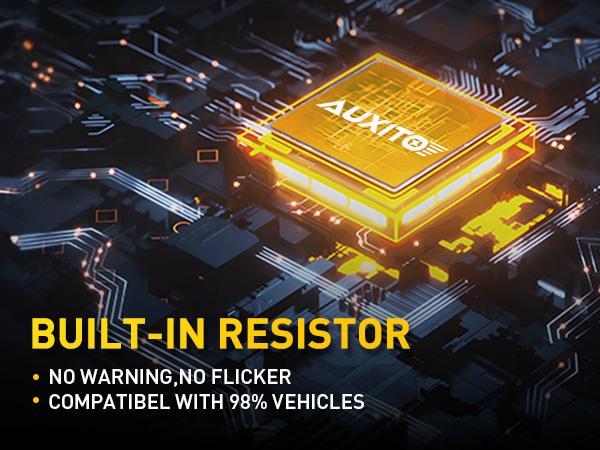 AUXITO Latest CANBUS 7443 3157 1157 Switchback LED Bulbs 7443A 7444NA T20 3057 3457 2357 Dual Color Amber/White Anti Hyper Flash Built-in Resistor Error Free Turn Signal Lights and DRL/Parking Lights, Pack of 2