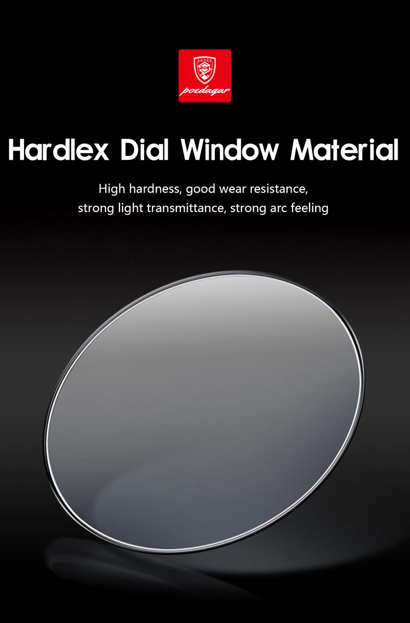 Poedagar men's military watch, waterproof luxury watch, weekly calendar men's watch, quartz stainless steel men's fashion watch, Modern Trendy Watch