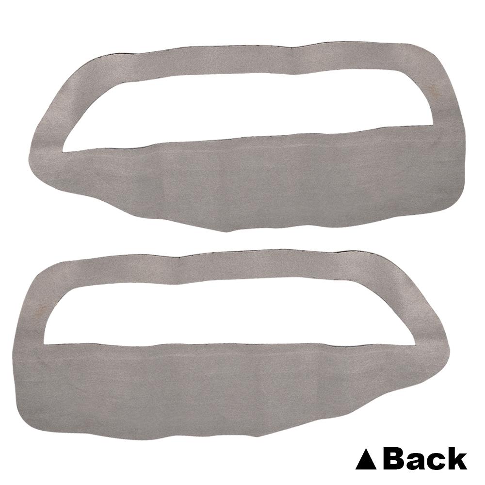 G-PLUS- Leather Door Panel Insert Card Cover Sticker Kit Black Fit For Ford Mustang 2005-2009