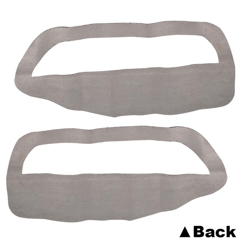 G-PLUS- Leather Door Panel Insert Card Cover Sticker Kit Black Fit For Ford Mustang 2005-2009